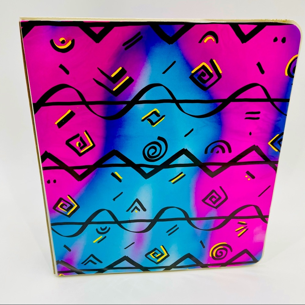 Vintage Union Camp Binder Paper Retro Art School Supplies